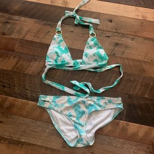 Alloy brand wrap top bikini
